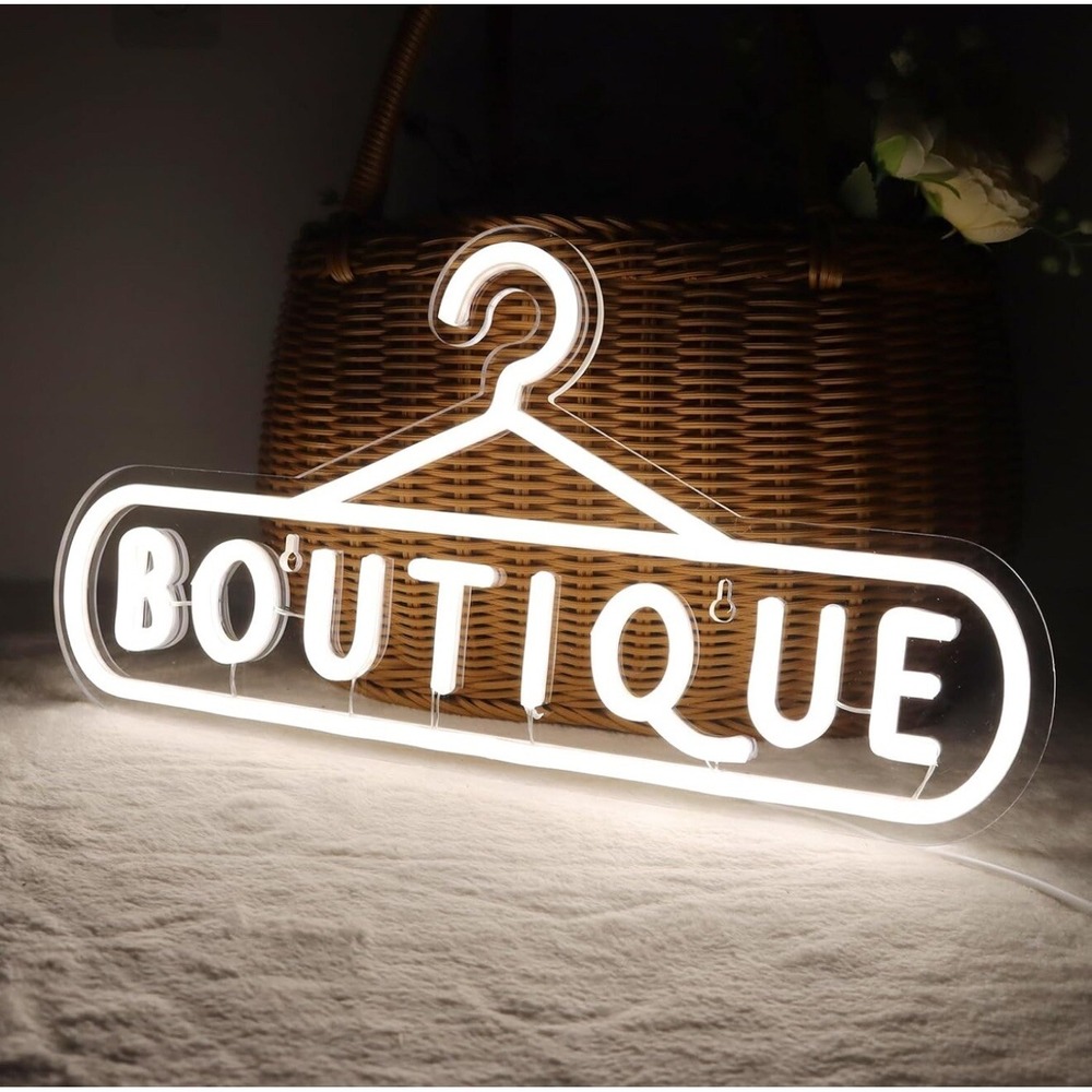 Boutique Neon Signs for Wall Decor Led Business Signs Suitable for Boutique Shop